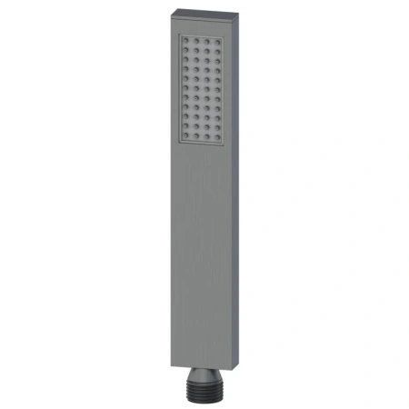 Душевая лейка Wonzon & Woghand WW-88SC06-BGM 35 мм, 1 режим, темный графит матовый