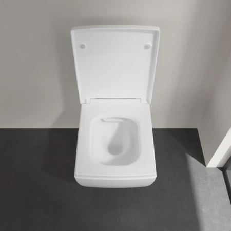 унитаз подвесной villeroy & boch memento 2.0 4633r0r1 безободковый, альпийский белый