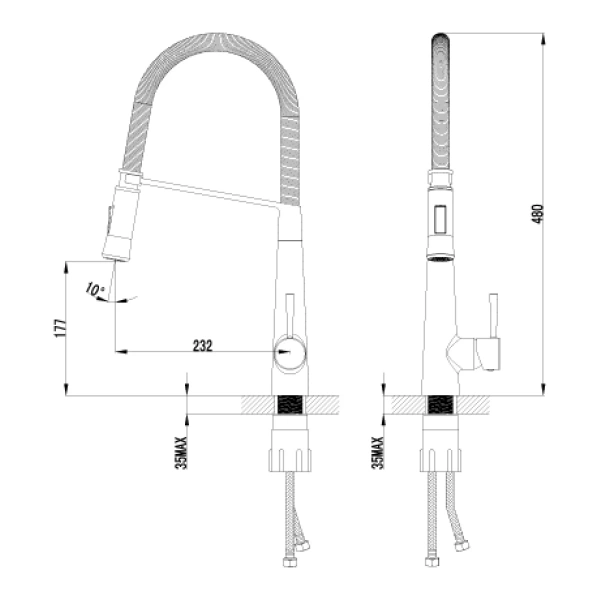смеситель для кухни lemark soul lm6002c хром