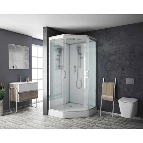 душевая кабина niagara premium 100x100 ng-6002-01d без гидромассажа