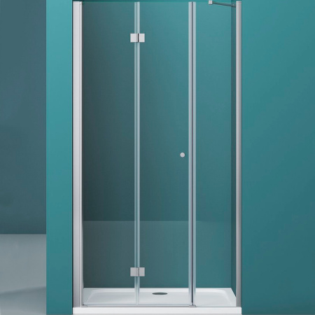 Душевая дверь BelBagno Albano 100 ALBANO-BS-13-30+70-C-Cr профиль хром стекло прозрачное