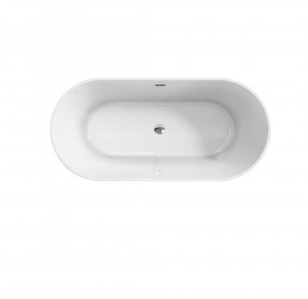 ванна акриловая отдельностоящая belbagno bb705-1800-800