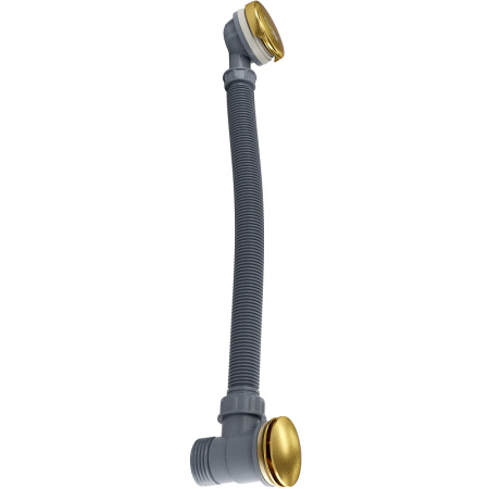 Слив-перелив WasserKRAFT Aisch A203 click-clack, золото матовое