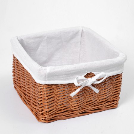 корзина для аксессуаров wasserkraft dinkel wb-580-m цвет светло-коричневая