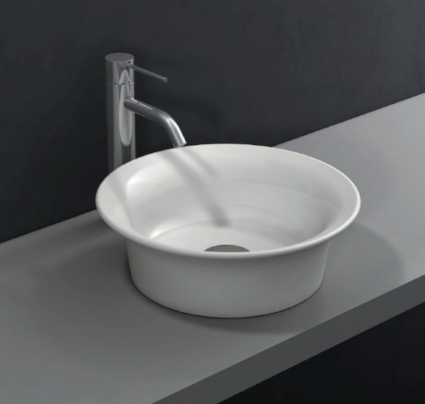 раковина-чаша kerama marazzi canaletto 40 cn.wb.40 белая глянцевая