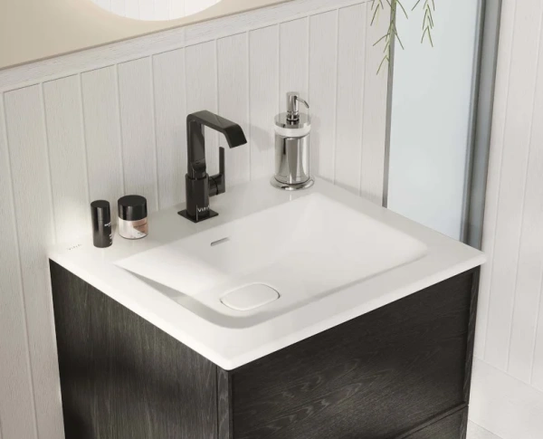 смеситель vitra suit a4261639 для раковины, черный