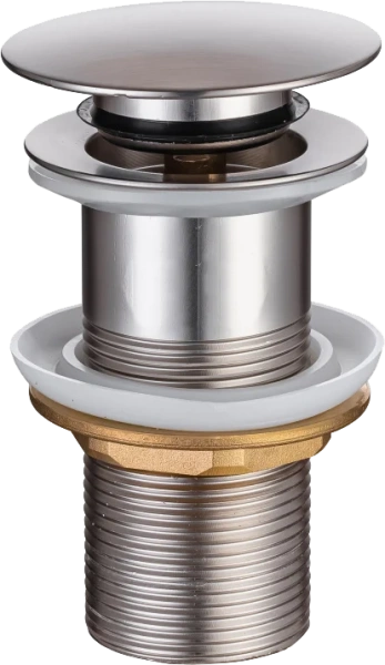 Донный клапан для раковины Allen Brau Priority Round 5.31024-BN брашированный никель