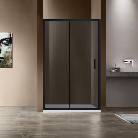 Душевая дверь 120 см Vincea Garda VDS-1G120CGB тонированное
