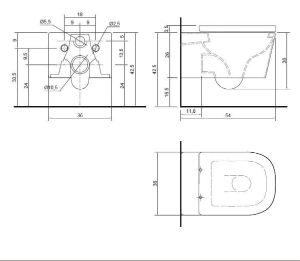 унитаз подвесной antonio lupi komodo komodo1 безободковый, с сиденьем, цвет белый глянцевый.