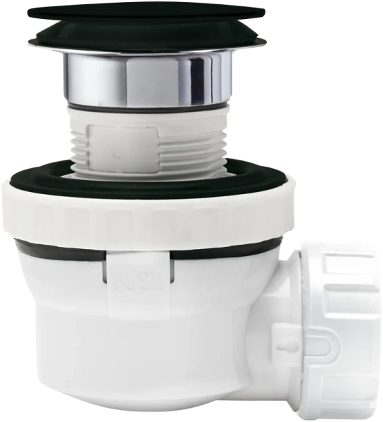 Комплект Wirquin Nano 6.7 30723978 32 мм, с сухим затвором, белый, черный