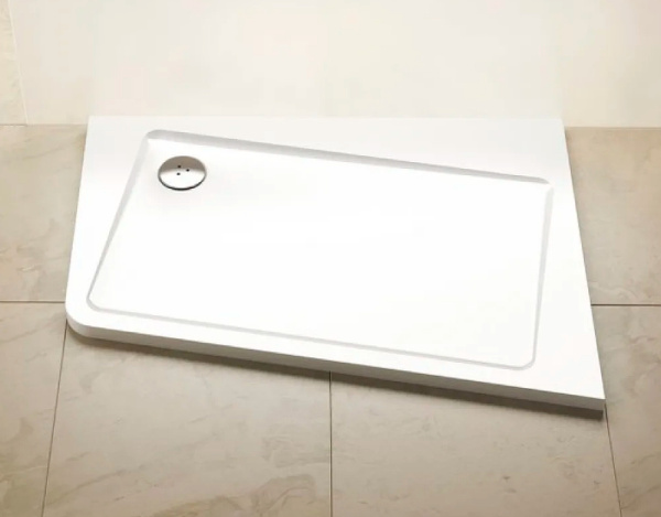 душевой поддон из искусственного камня ravak 10° asymetric pro 120×90 xa25g70101p белый