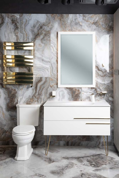зеркало boheme armadi art dolce 70 567-ww с подсветкой белое