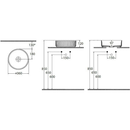 раковина-чаша allen brau fantasy line 36 4.11032.mt мятная