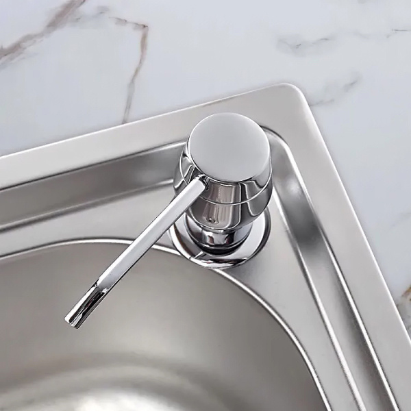 дозатор для моющего средства haiba hb405 цвет хром