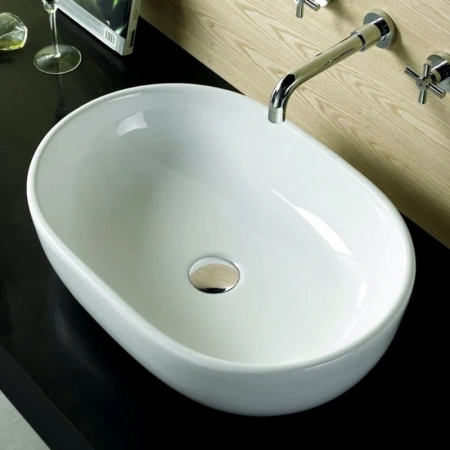 Раковина накладная 48 см Melana MLN-5006X