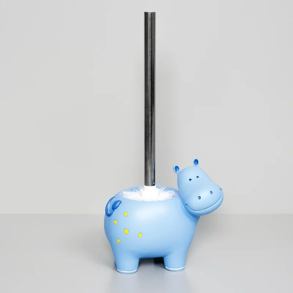 Ёршик для унитаза WasserKRAFT Lippe K-8127 голубой