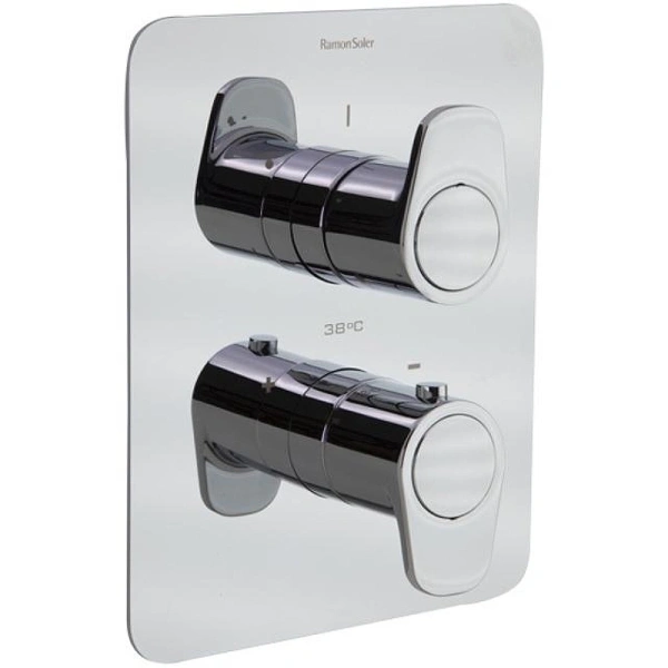 смеситель для душа ramonsoler alexia 368712s с термостатом хром