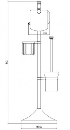 комплект для туалета savol s-0y580c