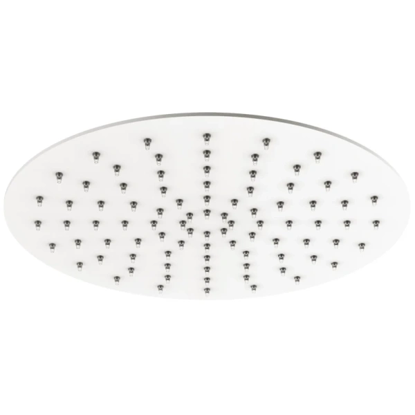 душевой комплект plumberia selection ixo kitxot18qbo 250 мм, с термостатом, белый матовый