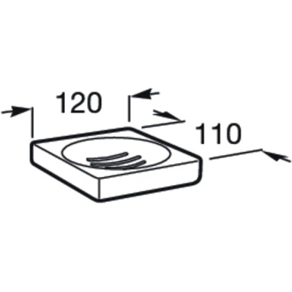 Мыльница Roca Tempo 817023022