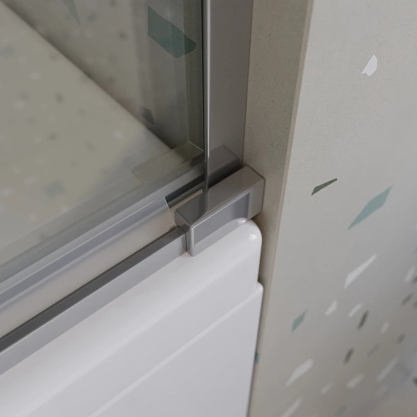 шторка на ванну cezares tandem soft vf-2 190х145 профиль хром стекло прозрачное