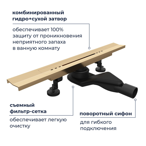 душевой трап rgw 76215380-06