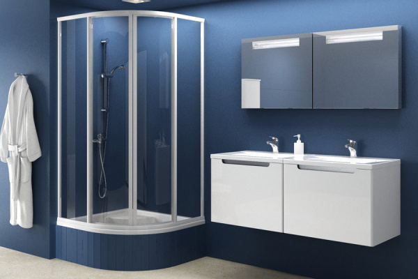 душевой поддон ravak sabina 90×90 la a217001020 белый