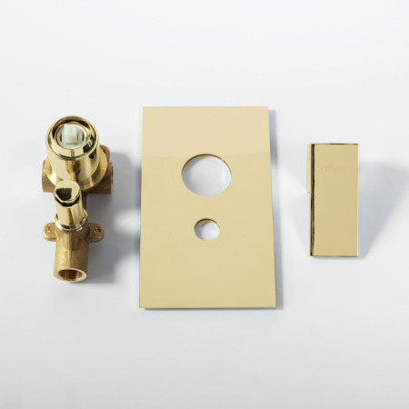 смеситель для душа cezares unika unika-vdim-02 бронза