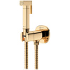 Гигиенический душ со смесителем Lemark Solo LM7172G Золото