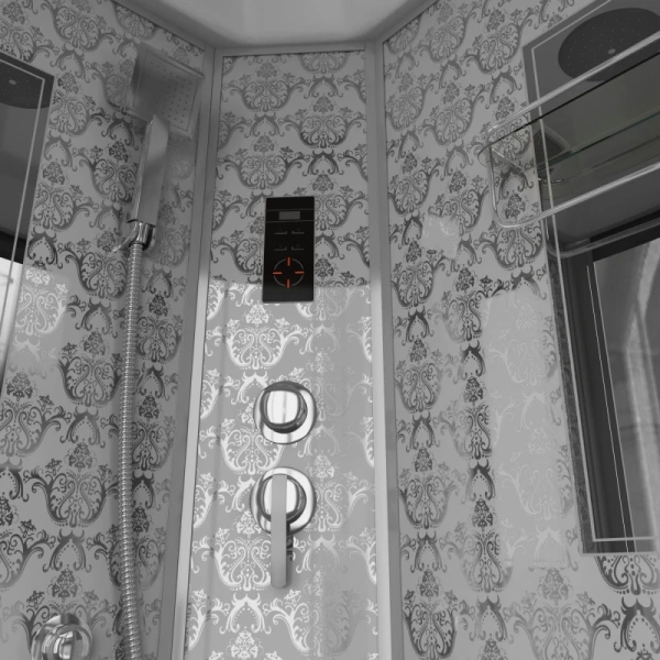 душевая кабина niagara luxe ng-7715w 90x90 с гидромассажем