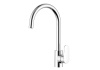 смеситель для кухни aquatek ника aq1882cr цвет хром
