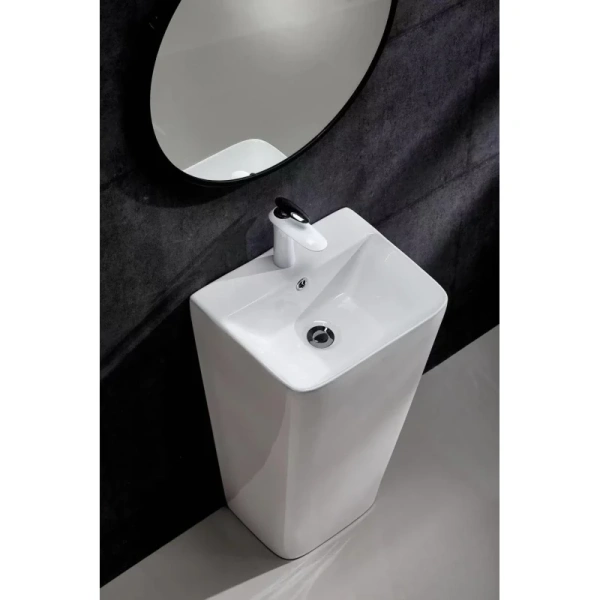 раковина cerutti spa vito 44 ct7663 белый
