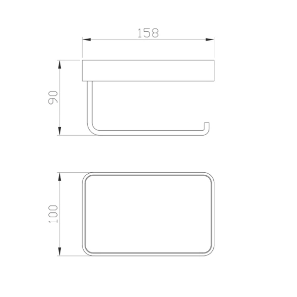 Держатель туалетной бумаги Wonzon & Woghand Graffity WW-9366-BN брашированный никель Держатель туалетной бумаги Wonzon & Woghand Graffity WW-9366-BN брашированный никель