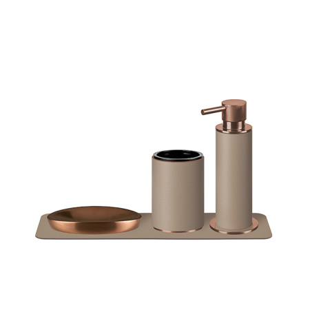 adj мыльница, 14x9xh2 см., цвет: copper