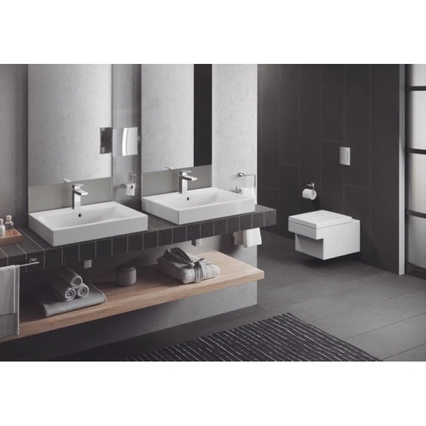 раковина 60x49 см grohe cube ceramic 3947700h