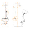 душевая система rgw shower panels sp-35w 51140135-03 с термостатом белая