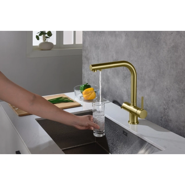 смеситель для кухни с фильтром timo saona 2356/17fl + h851p00
