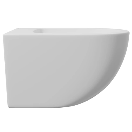 биде aqueduto ovo ovo0320 подвесное, 52.5х36.5 см, белый матовый