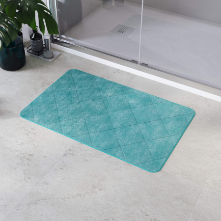 Коврик для ванной комнаты RGW BM-003 80х50 6241003-113 Голубой