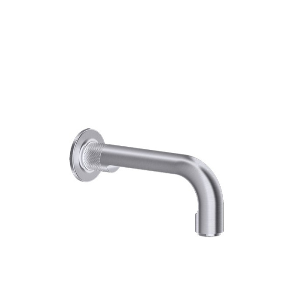 Излив Gessi Inciso 58103#149 настенный для ванны,19 см, цвет finox brushed nickel