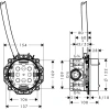внутренняя часть 3/4" axor uno 16182180