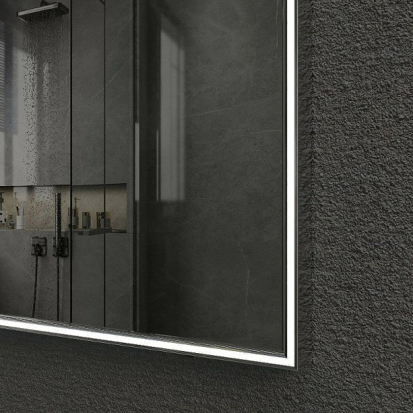 зеркало esbano 80 esmr3803td с подсветкой с подогревом и инфракрасным выключателем