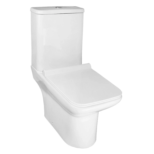 унитаз-компакт azario glory 380х680х812 напольный, безободковый с быстросъемным сиденьем микролифт (az-49)