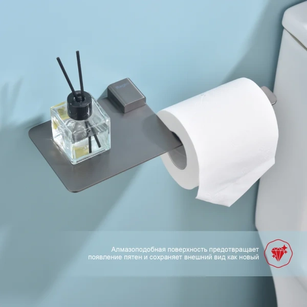 Держатель туалетной бумаги Raglo R301.03.09 графит