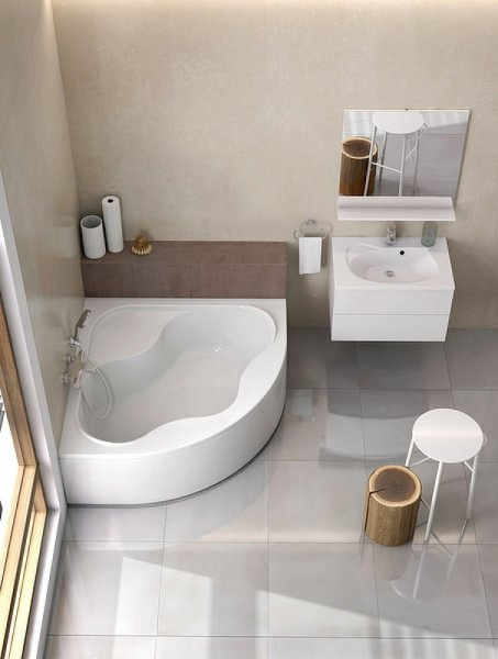 акриловая ванна ravak gentiana 150x150 cg01000000